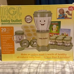 Magic bullet, the complete baby food making system
